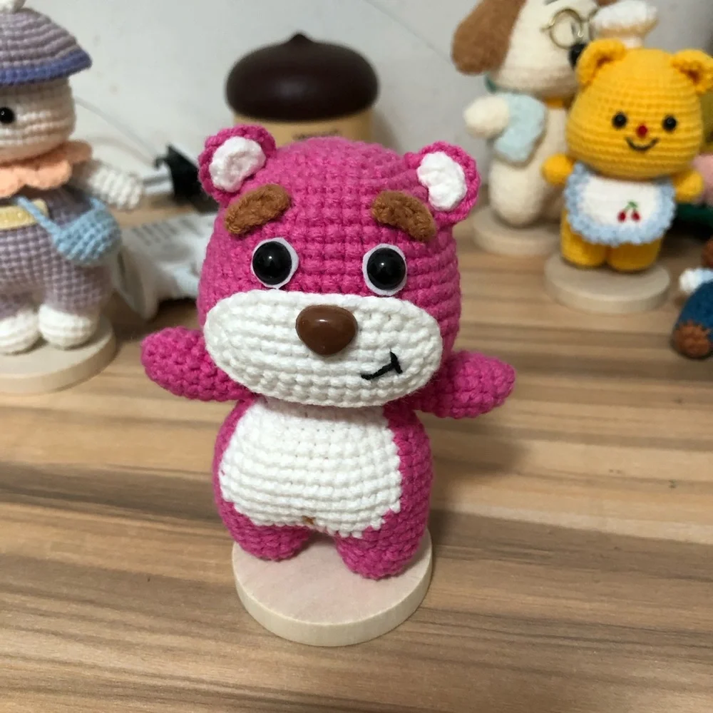 Handmade Plush Toy Bag Charm & Keychain - Picture 1 of 5